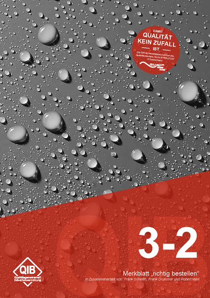 Merkblatt „richtig bestellen"