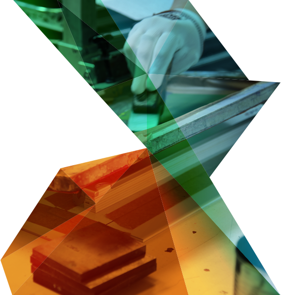 Industrieller Siebdruck